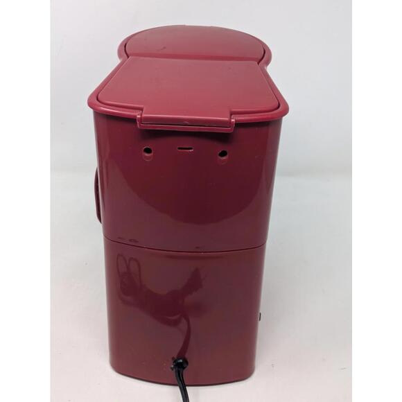 Cuisinart DCC-450BK Red 4 Cup Coffee Maker Stainless Steel Carafe Filter - Picture 5 of 12